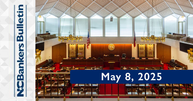 NCBankers Bulletin – May 8, 2025