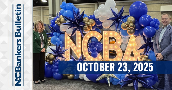 NCBankers Bulletin – October 23, 2025
