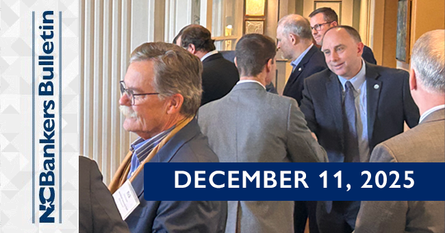 NCBankers Bulletin – December 11, 2025