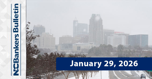 NCBankers Bulletin – January 29, 2026