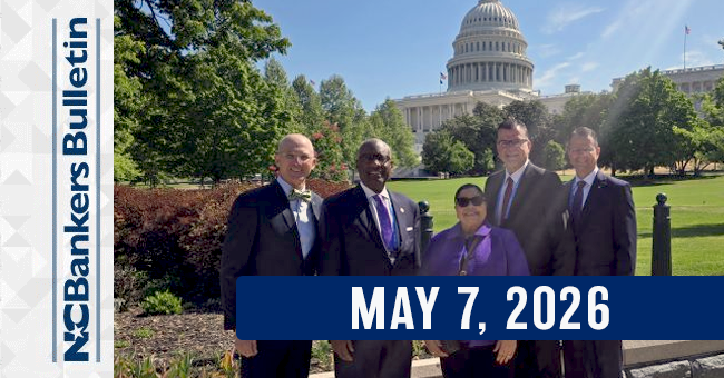 NCBankers Bulletin – May 7, 2026